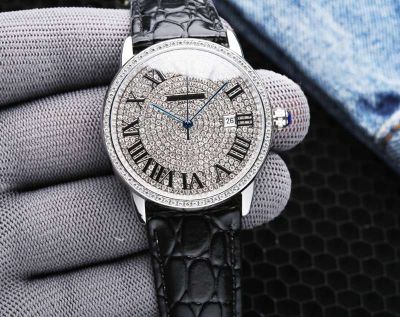 Cartier Imported 8215 Movement 316L Steel 42*9MM Men Wrist Watch